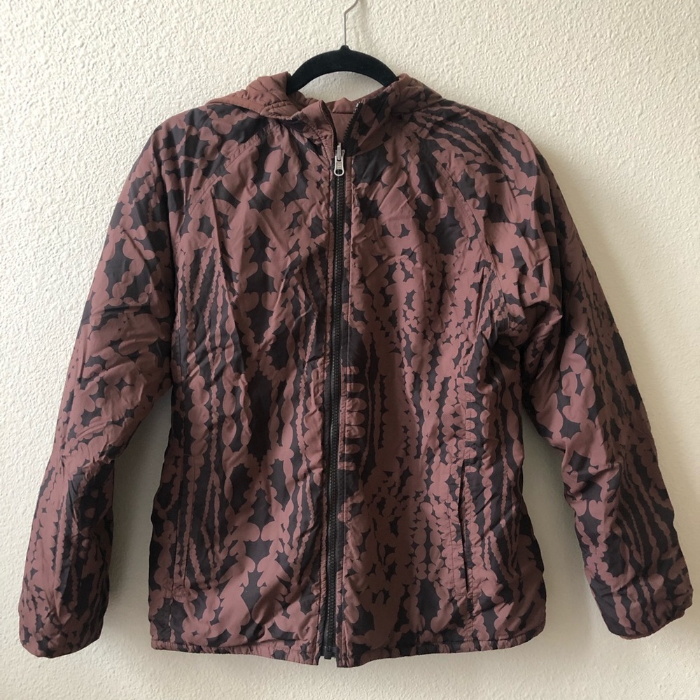 Reversible brown jacket